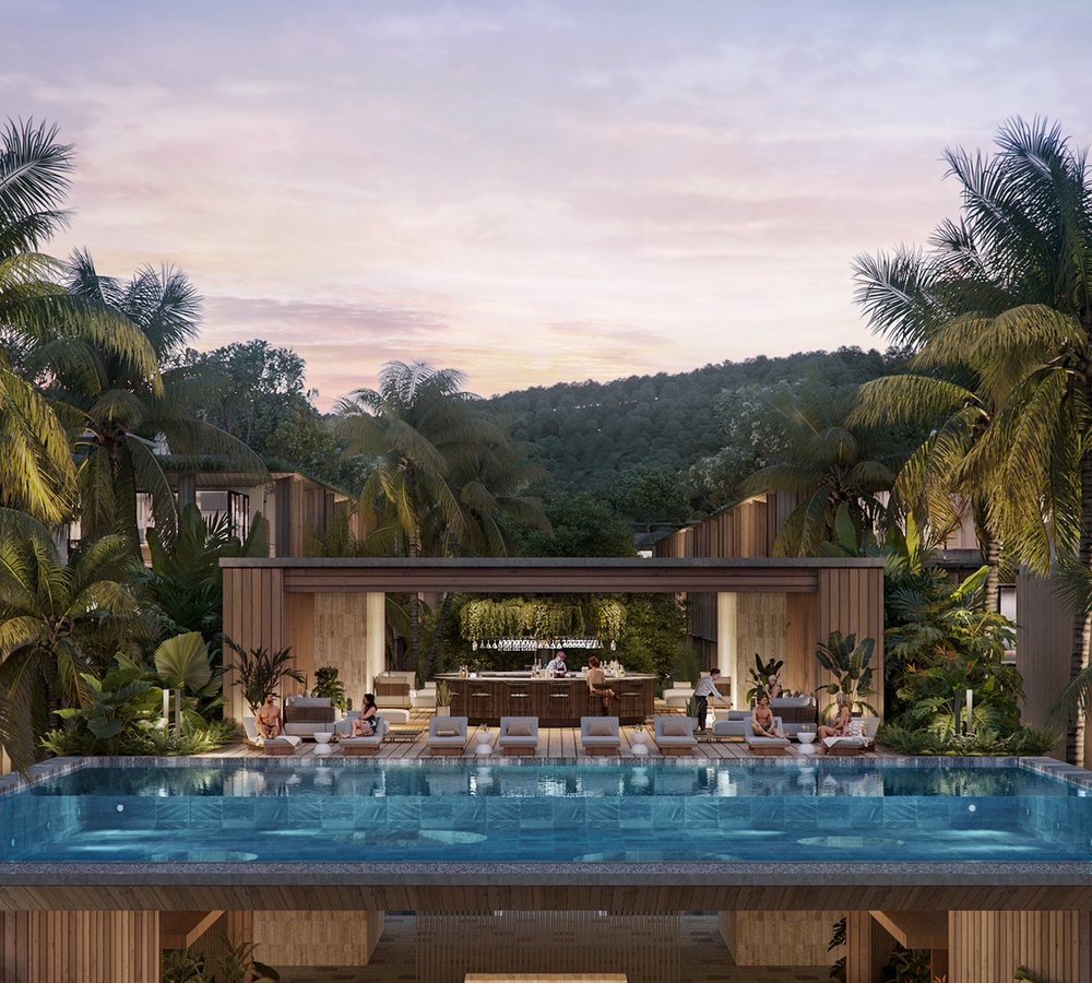Eden Residences — rooftop pool